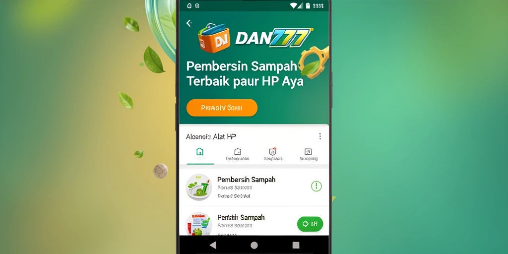 Tampilan antarmuka aplikasi DAN777 yang sederhana dan efisien.
